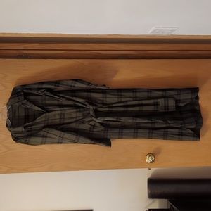 Nicholas K Green Plaid Dress XS